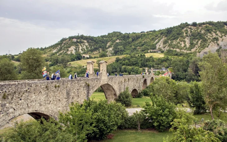 Ponte Gobbo v Bobbio