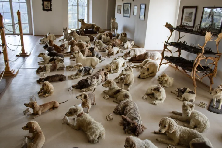 Sbírka vycpaných psů Bítov