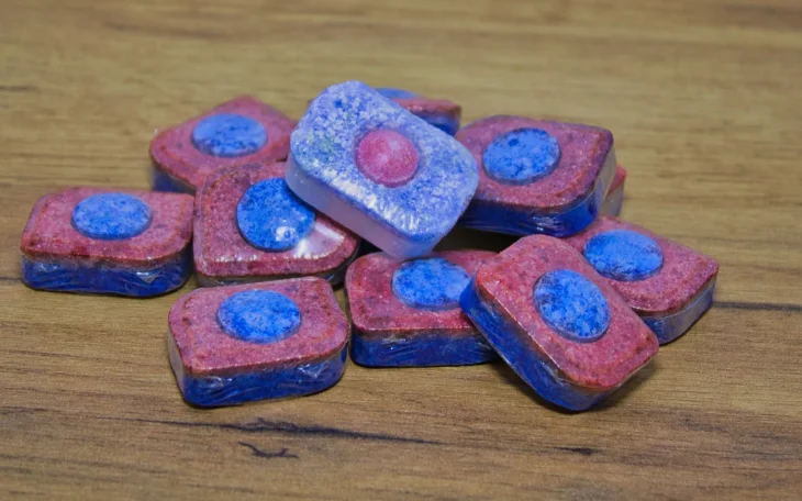 Tablety do myčky jsou ideální na odstranění mastnoty