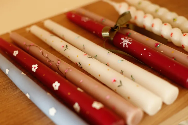 Správné skladování dlouhých svíček