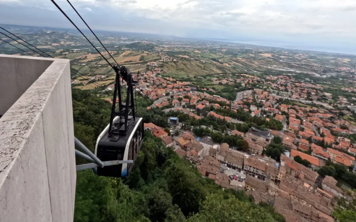 San Marino lanovka