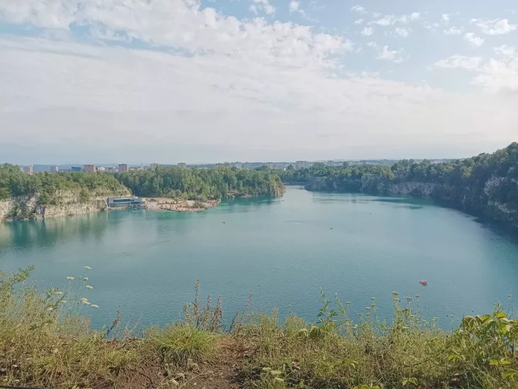 Zatopený lom Zakrzówek