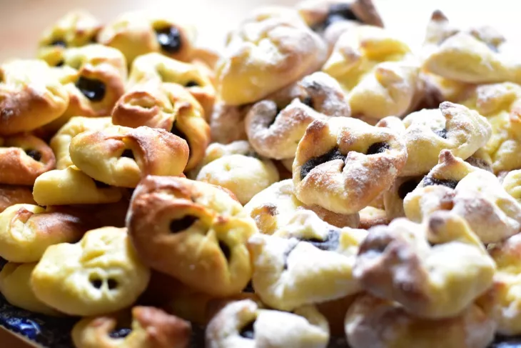 Povidlové šátečky