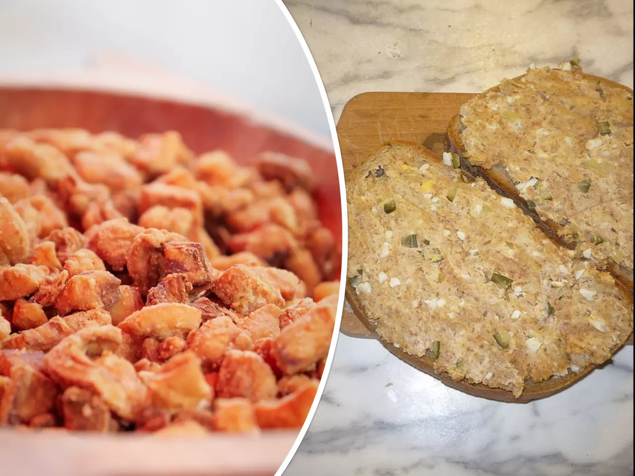 Babiččina škvarková pomazánka z domácích škvarků je nejlepší: Jak ji připravit