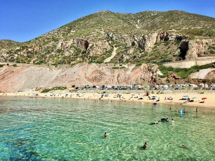 Buggerru beach, Sardinie
