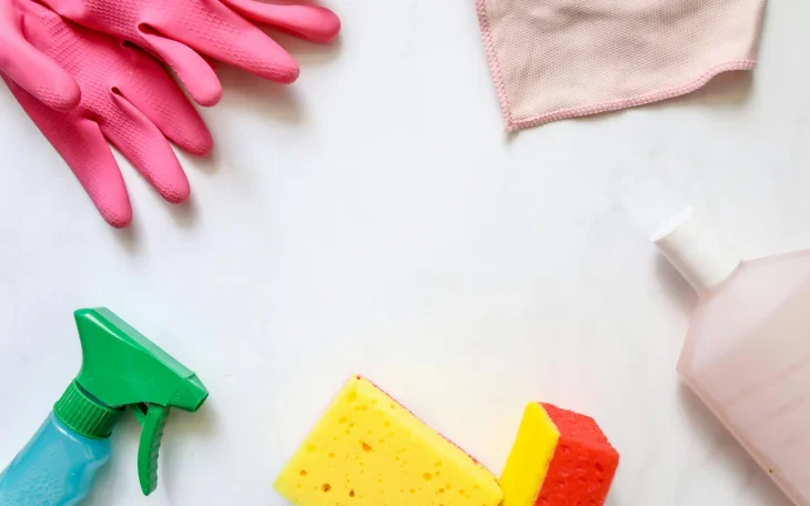 Hadřík a houbičky na nádobí