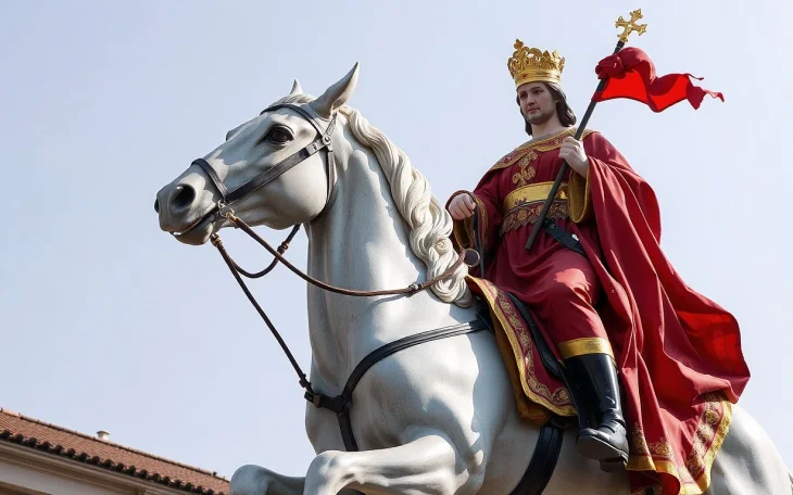 Svatý Martin na koni