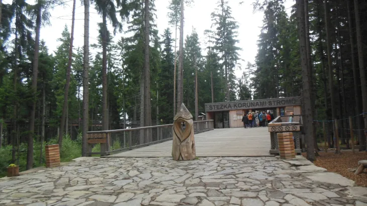 Stezka korunami stromů