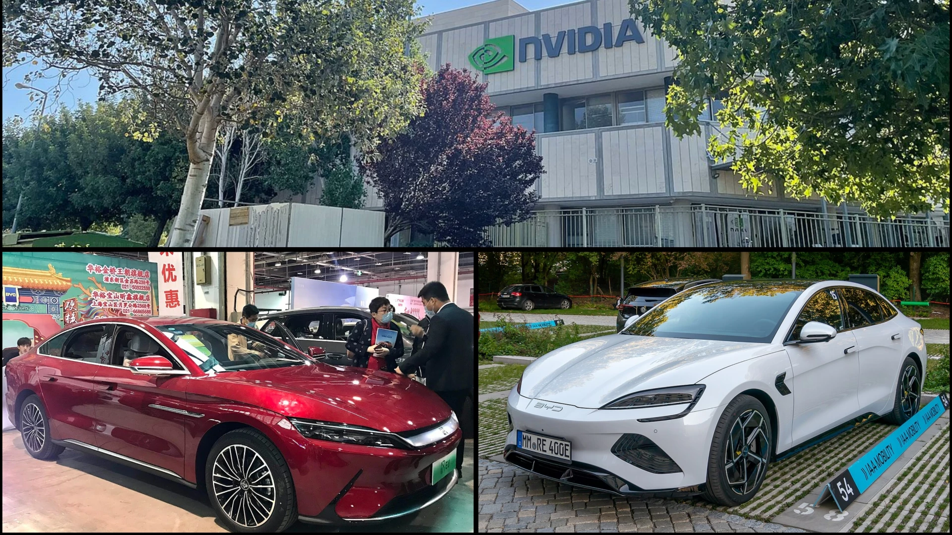 Společnost NVIDIA spojuje síly s čínskými automobilkami