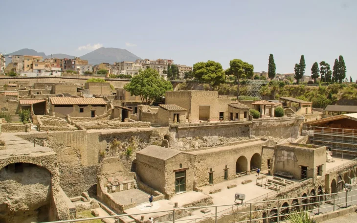 Pohled na Herculaneum