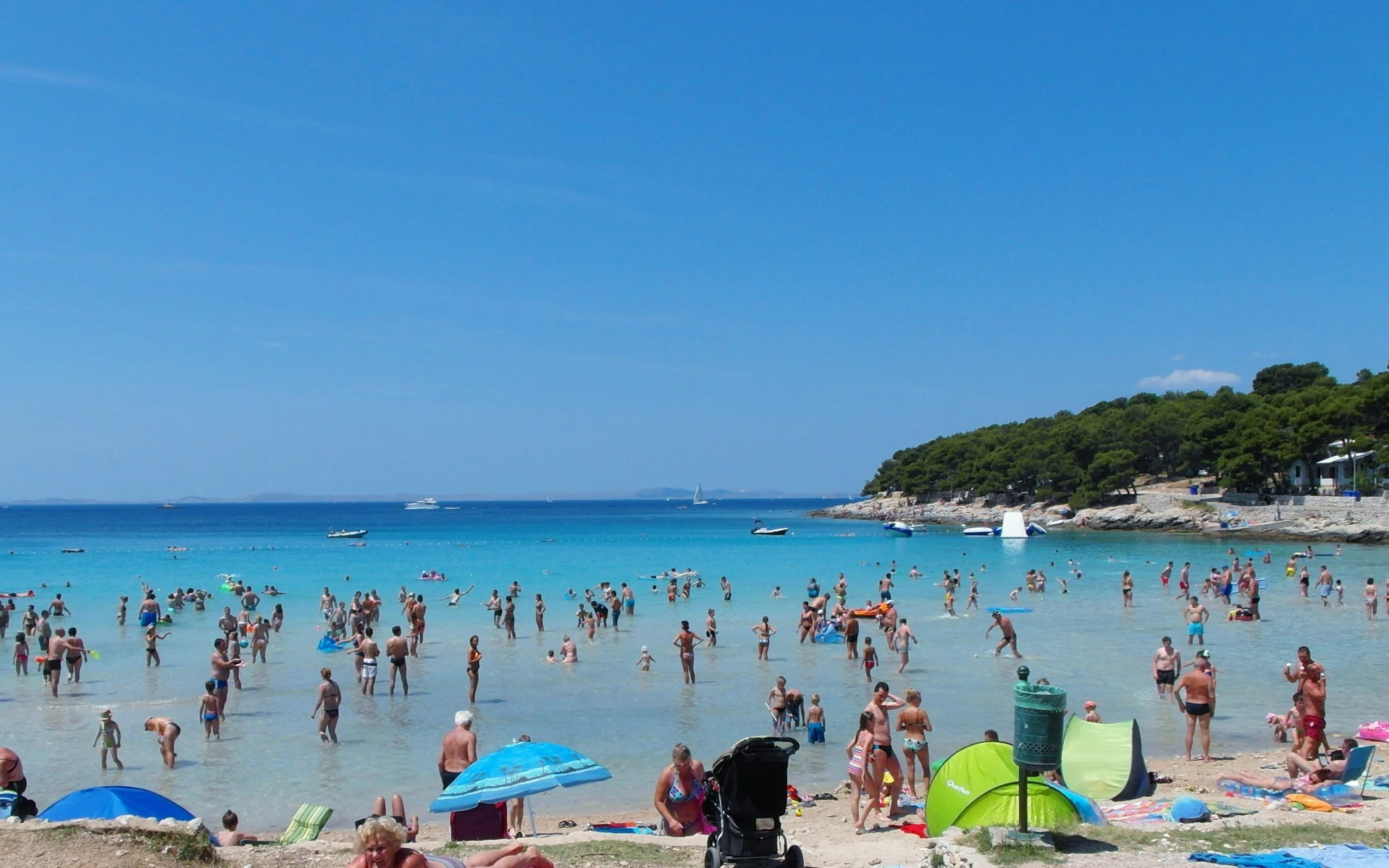 Plaža Slanica, Chorvatsko