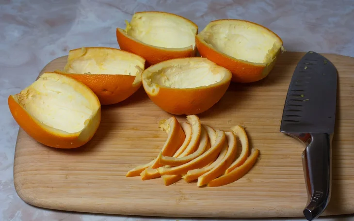 Pomerančové slupky