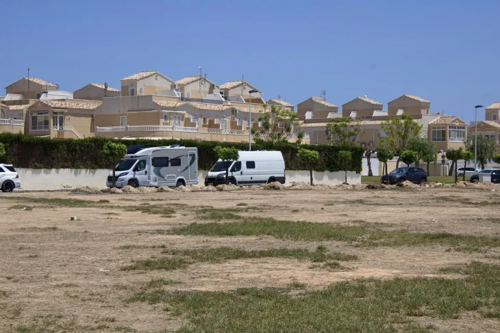 Parkování u Laguna Rosa Parkování u Laguna Rosa