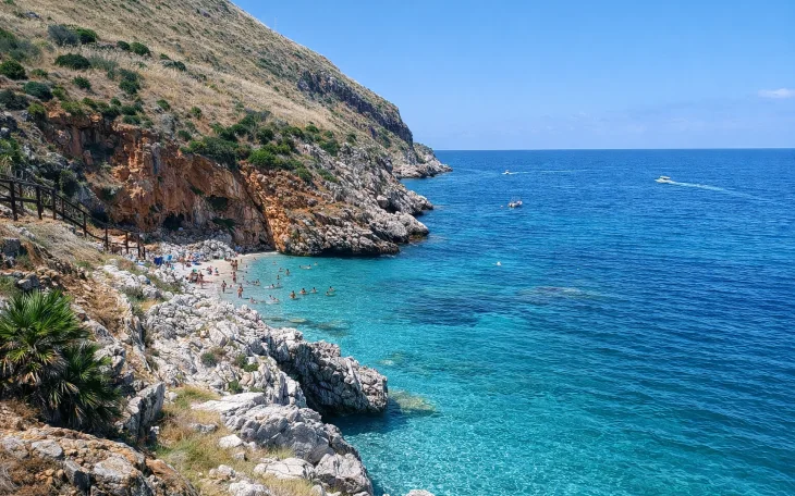 Zingaro, Sicílie, Itálie Zingaro, Sicílie, Itálie