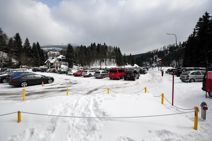 Špindlerův Mlýn Parkování Špindlerův Mlýn