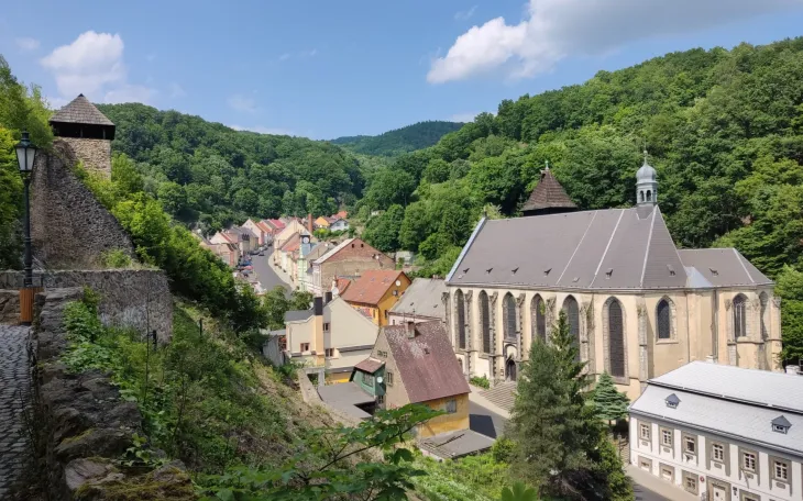 kostel Nanevzetí Panny Marie v Krupce