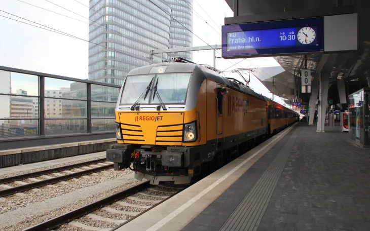 vlak RegioJet