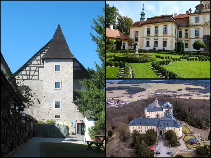 Hrady a zámky v zimě