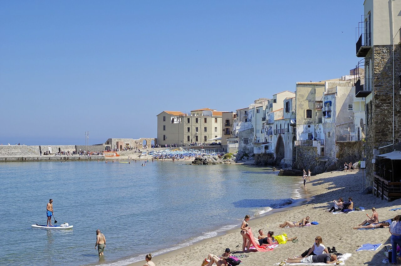 Cefalù, Sicílie, Itálie
