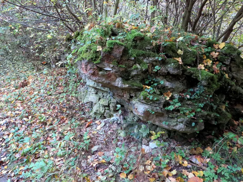 Pozůstatek hradu Mydlovar