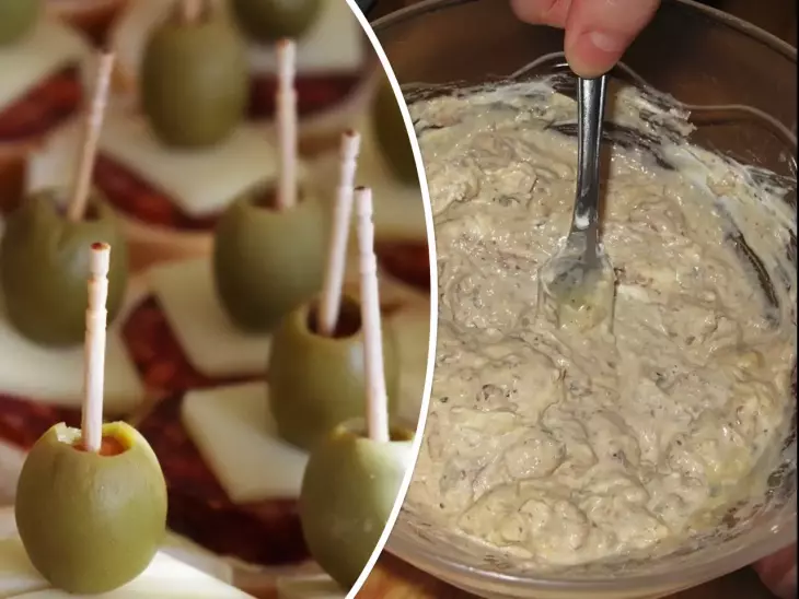 Rybičková pomazánky, jednohubky