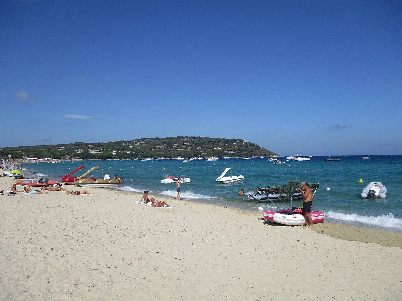 Plage de Pampelonne, Saint-Tropez