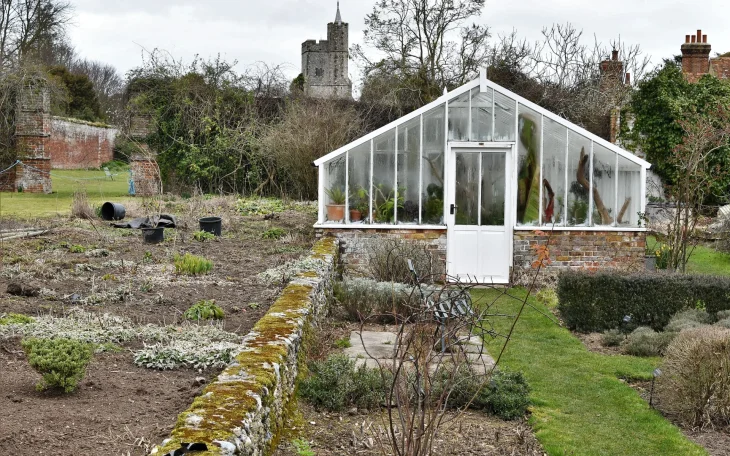 Skleník, zahrada