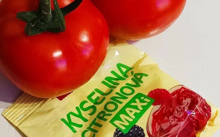 Rajčata a kyselina citronová